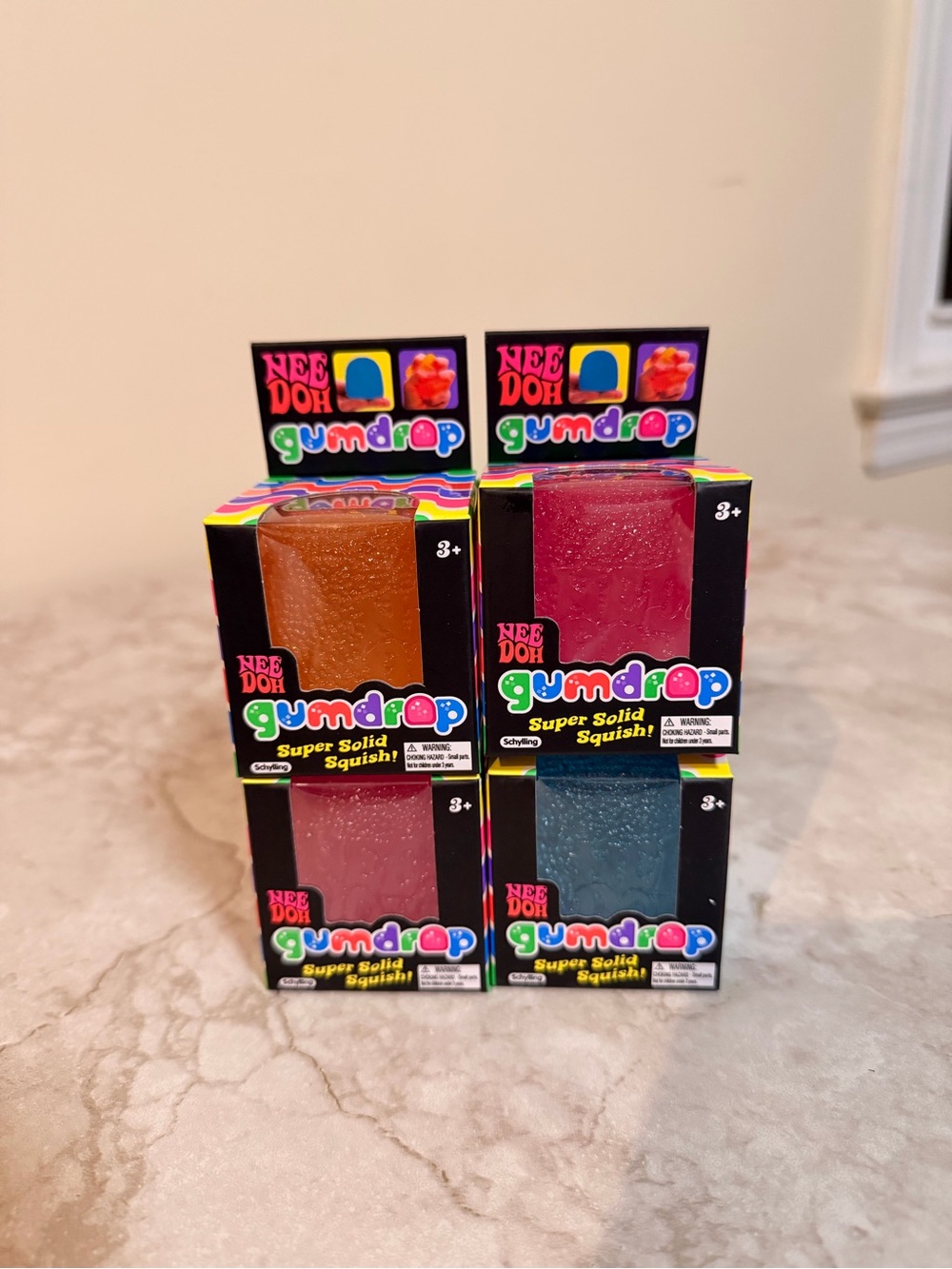 New Needho Gumdrop Super Solid Squish Toy - Assorted Colors